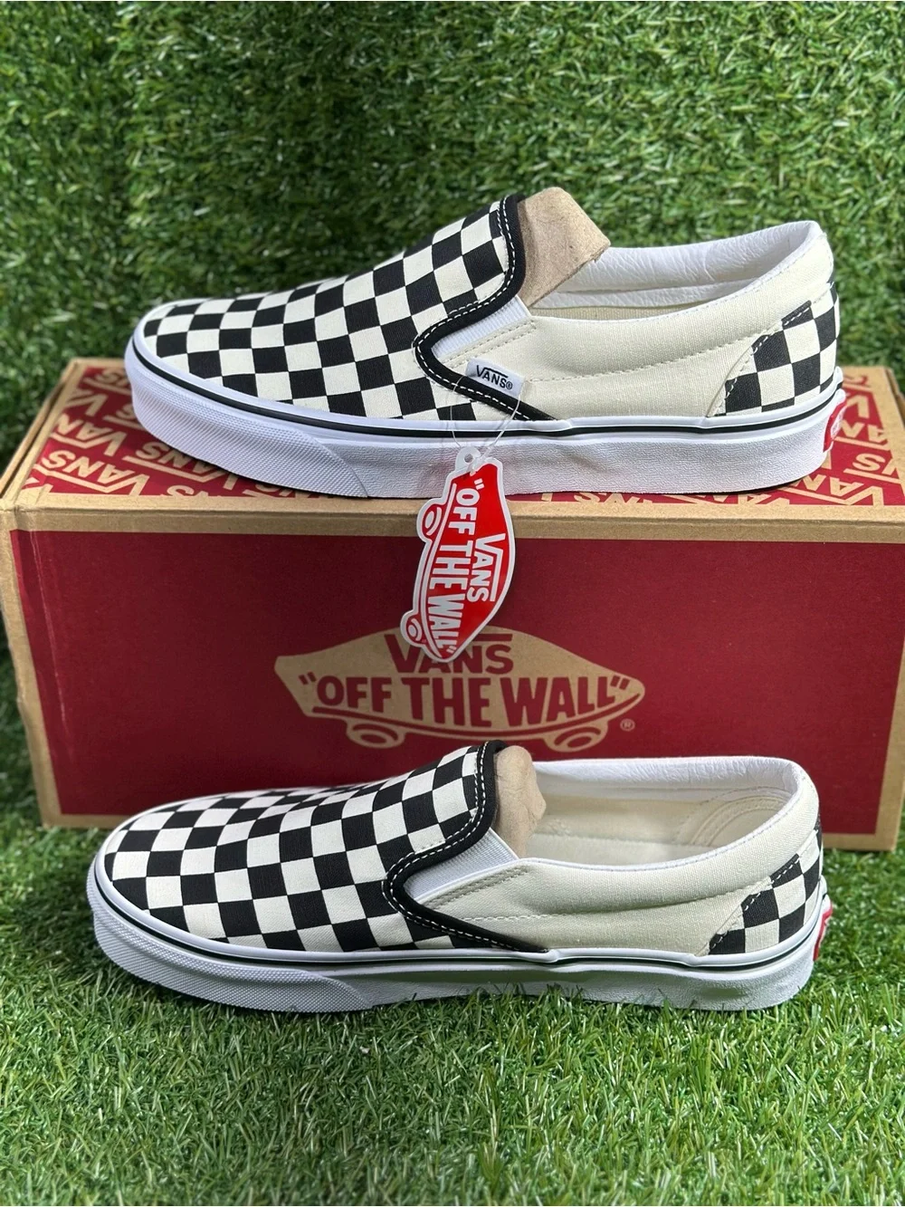 Vans iconic checkerboard